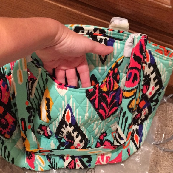 NWT VERA BRADLEY GLENNA PUEBLO BAG PURSE - Picture 6 of 9